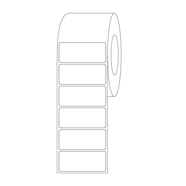 Label, Blank Direct Thermal 1-1/2" x 3-1/2"